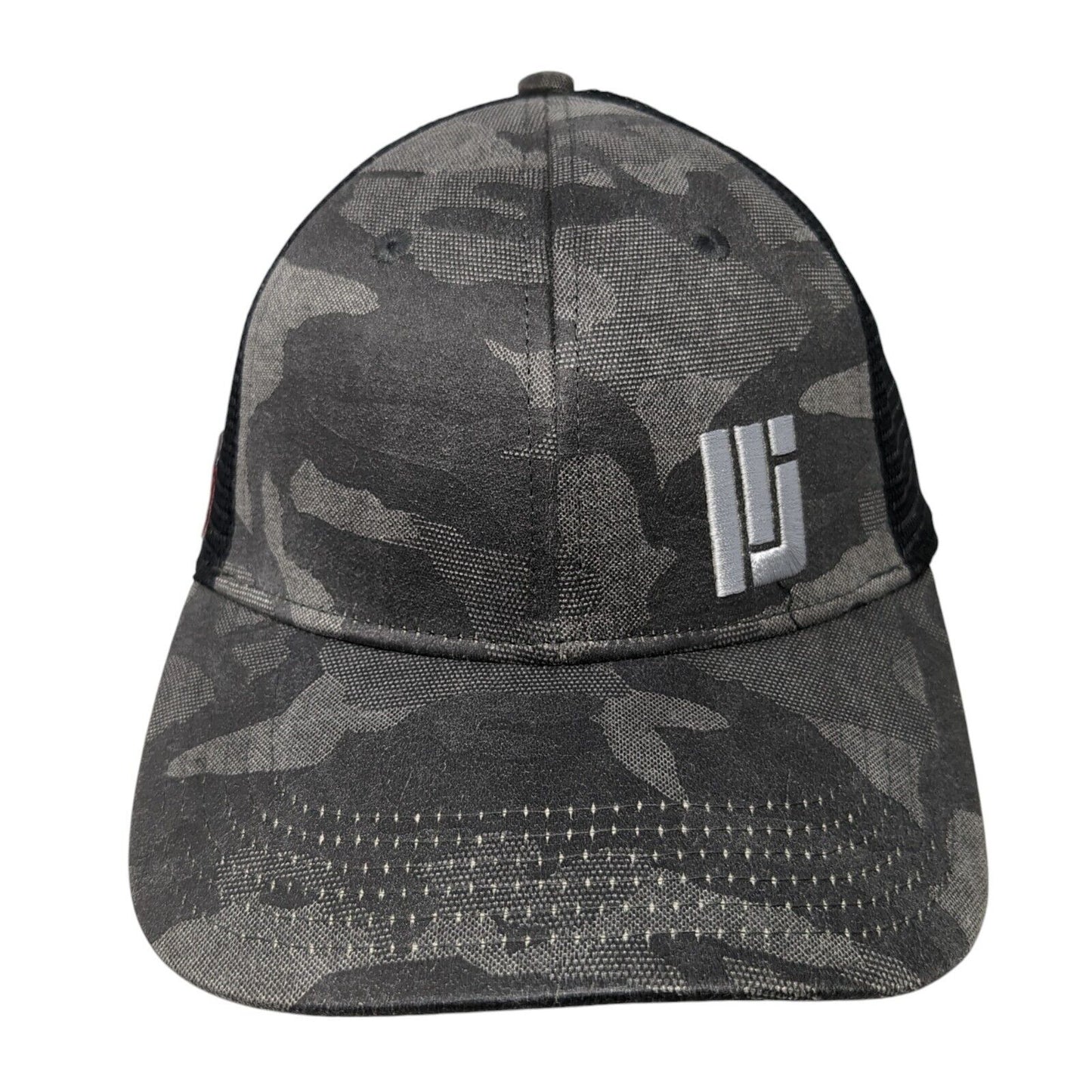 Mcmillen Jacobs Associates Snapback Trucker Hat Camo OSFM Mesh Back