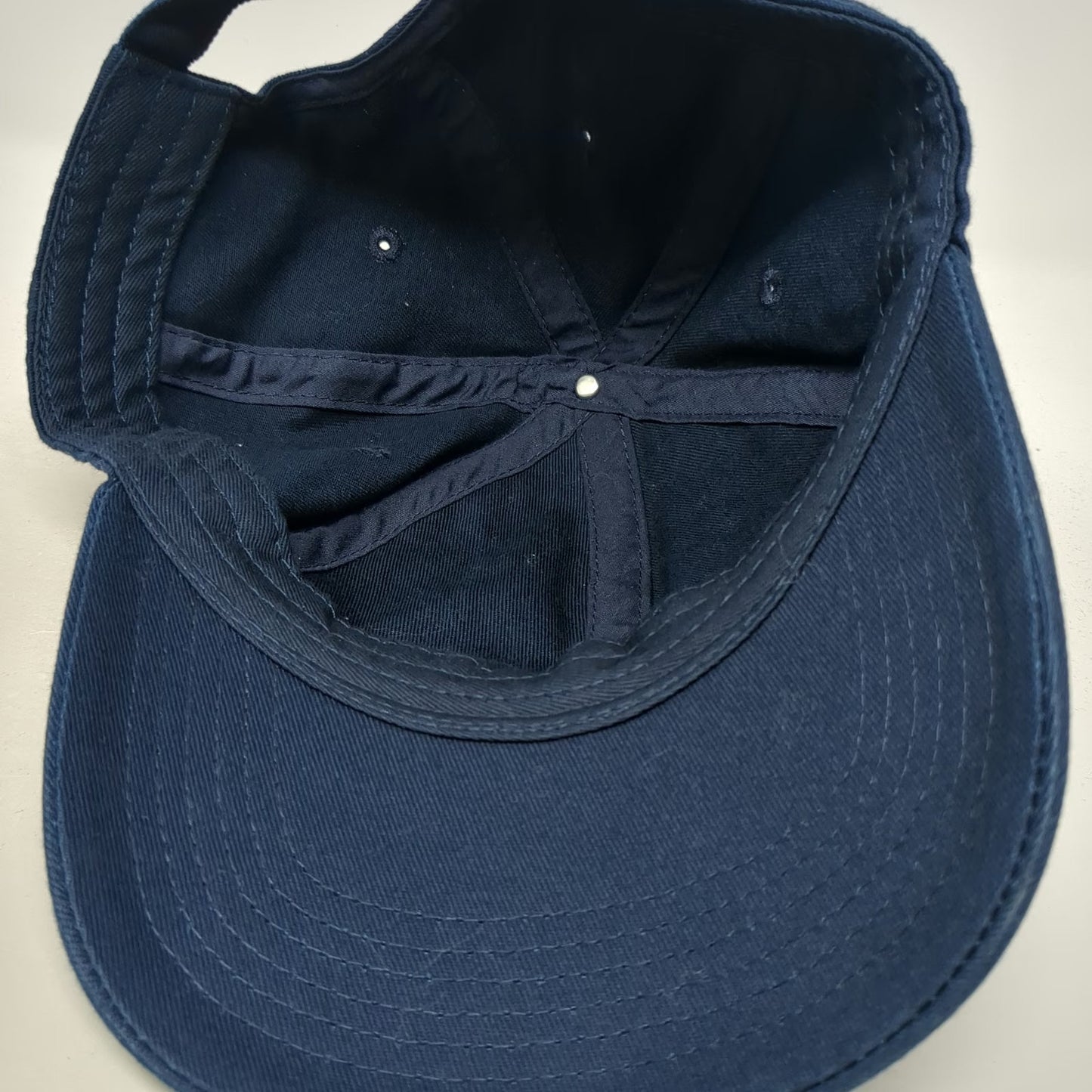 Blue One Size Baseball Cap the dog father Slideback Hat Embroidered Twill Cotton