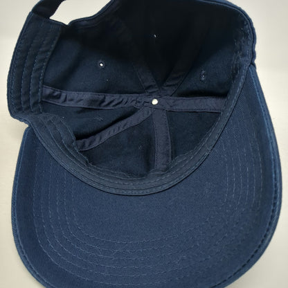 Blue One Size Baseball Cap the dog father Slideback Hat Embroidered Twill Cotton