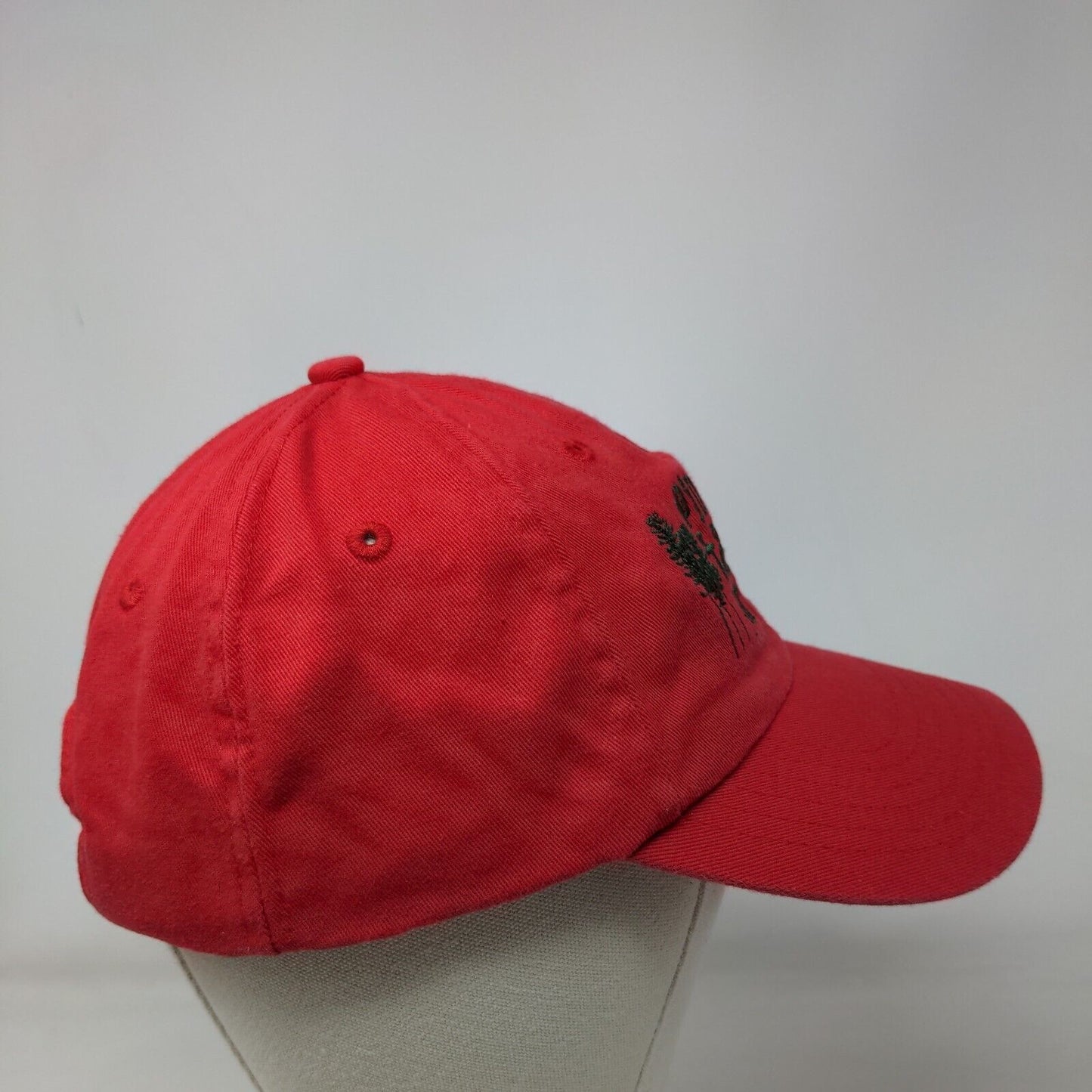 Pine Mtn Trail Take A Hike Fdr State Park Slideback Hat Red One Size Adjustable