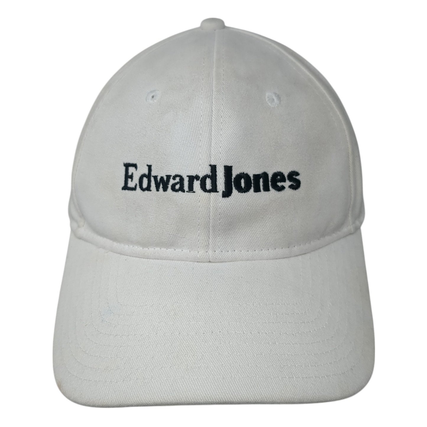 Edward Jones Slideback Baseball Cap White One Size Adjustable Cap America