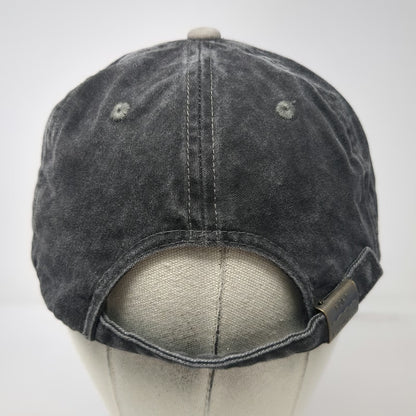 Port Authority Gray One Size Baseball Cap Acid Wash Slideback Accountant Hat