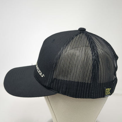 Bakcou Trucker Hat Black One Size Mesh Back Snapback Tribe Member Patch E-Bike