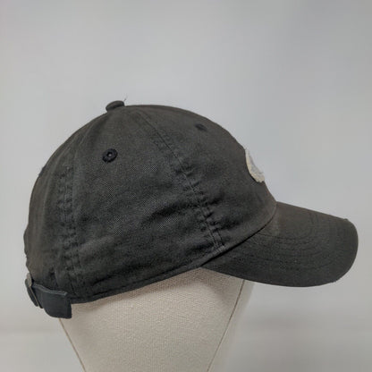 Life Is Good Slideback Hat Black One Size Embroidered Patch Adjustable