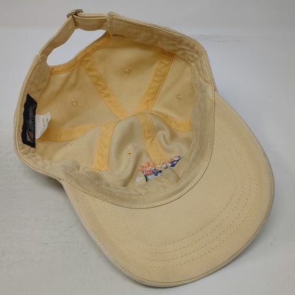 Sutton Sportswear Baseball Cap Yellow One Size Alaska Floral Sun Embroidered Hat