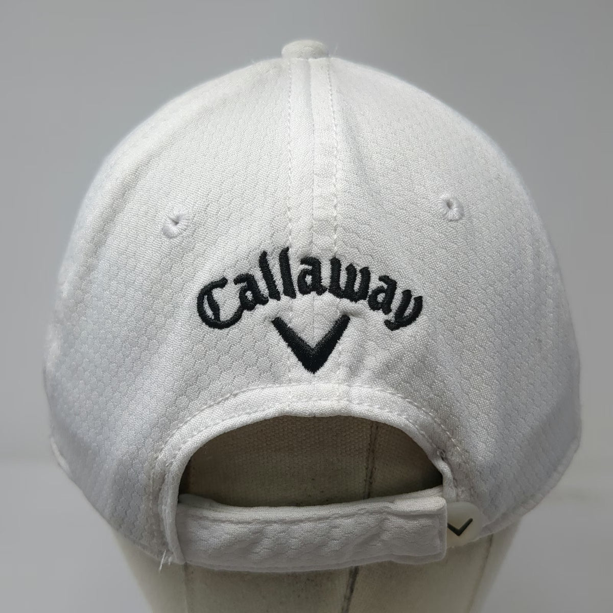 Callaway Baseball Cap White One Size The Highlands Golf Course Strapback Hat