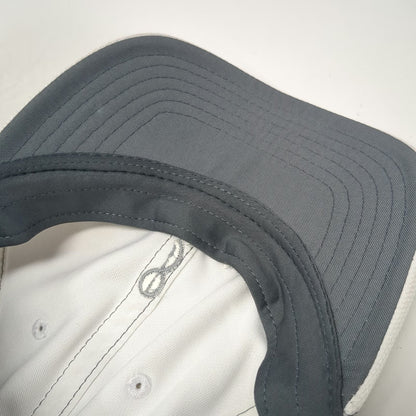Imperial Baseball Cap White Gray One Size SilverRock Golf Performance Mesh Hat