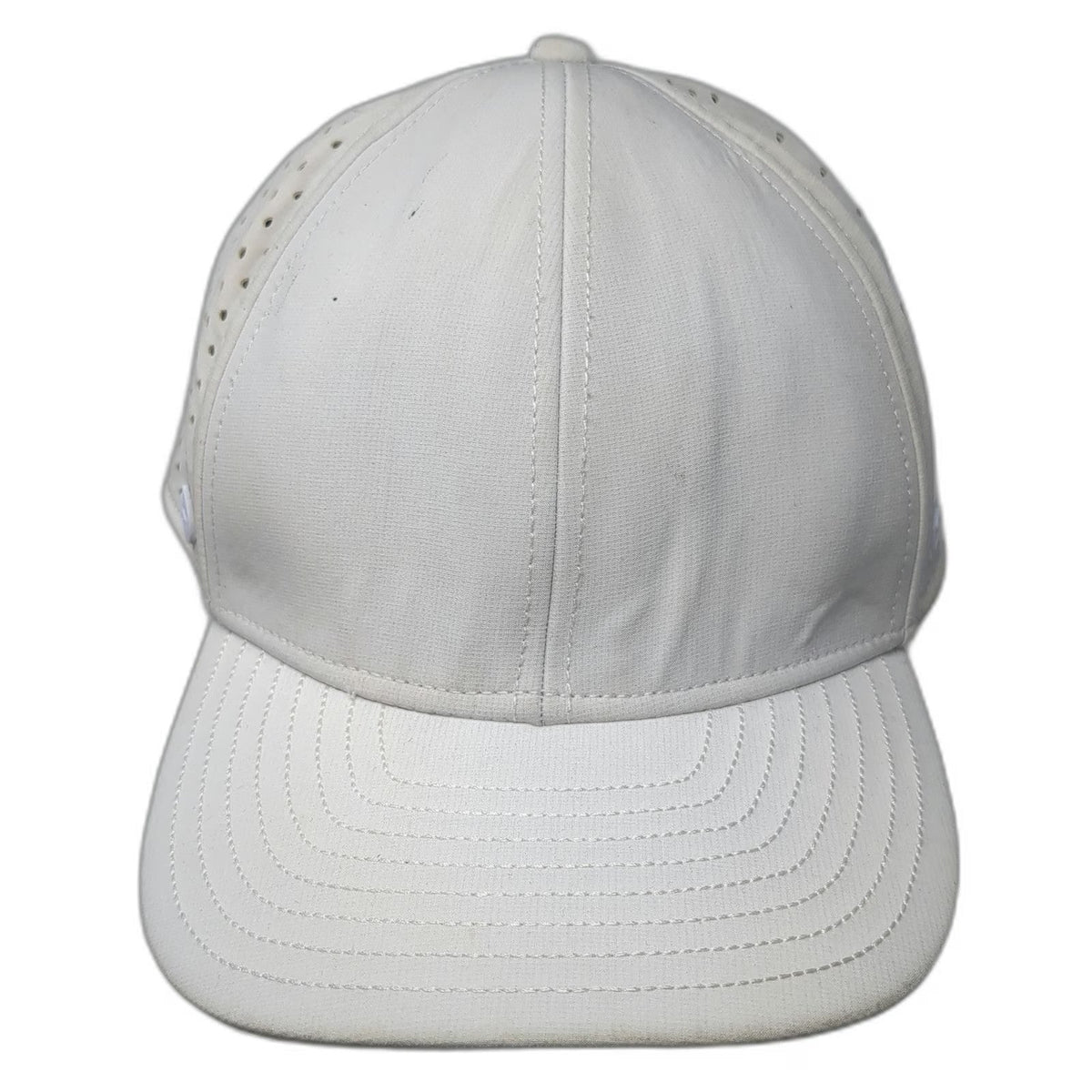 Melin Trucker Hat White L A-Game Hydro Perforated Snapback Performance Golf