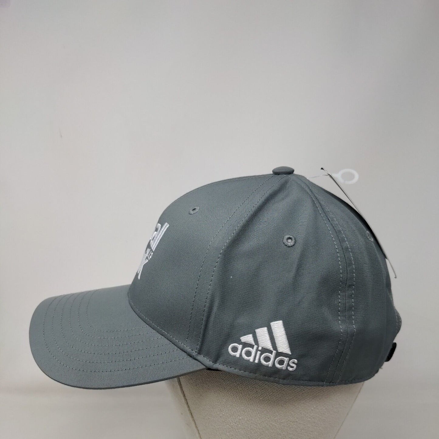 Ball Janik LLP Strapback Golf Hat Gray OSFM Embroidered Adidas W/Tags