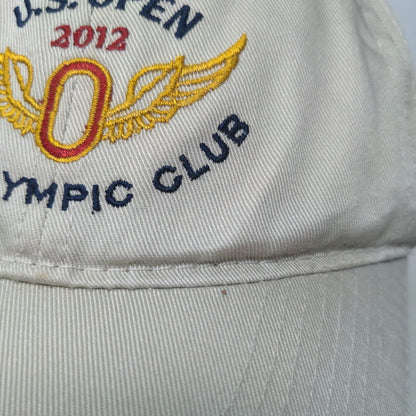 U.S. Open The Olympic Club 2012 Slideback Hat Tan One Size USGA Embroidered