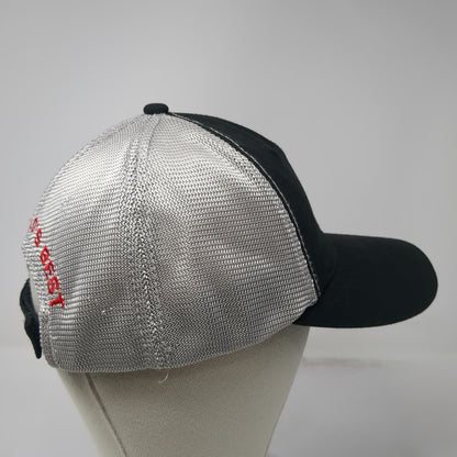Kenworth Baseball Cap Black Silver One Size Strapback The Worlds Best Mesh Hat