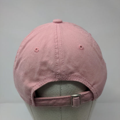 MTV Music Television Slideback Hat Pink One Size Adjustable Embroidered 6 Panel