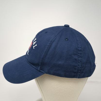 Carnival Baseball Cap Blue One Size Strapback Embroidered American Flag Crew Hat