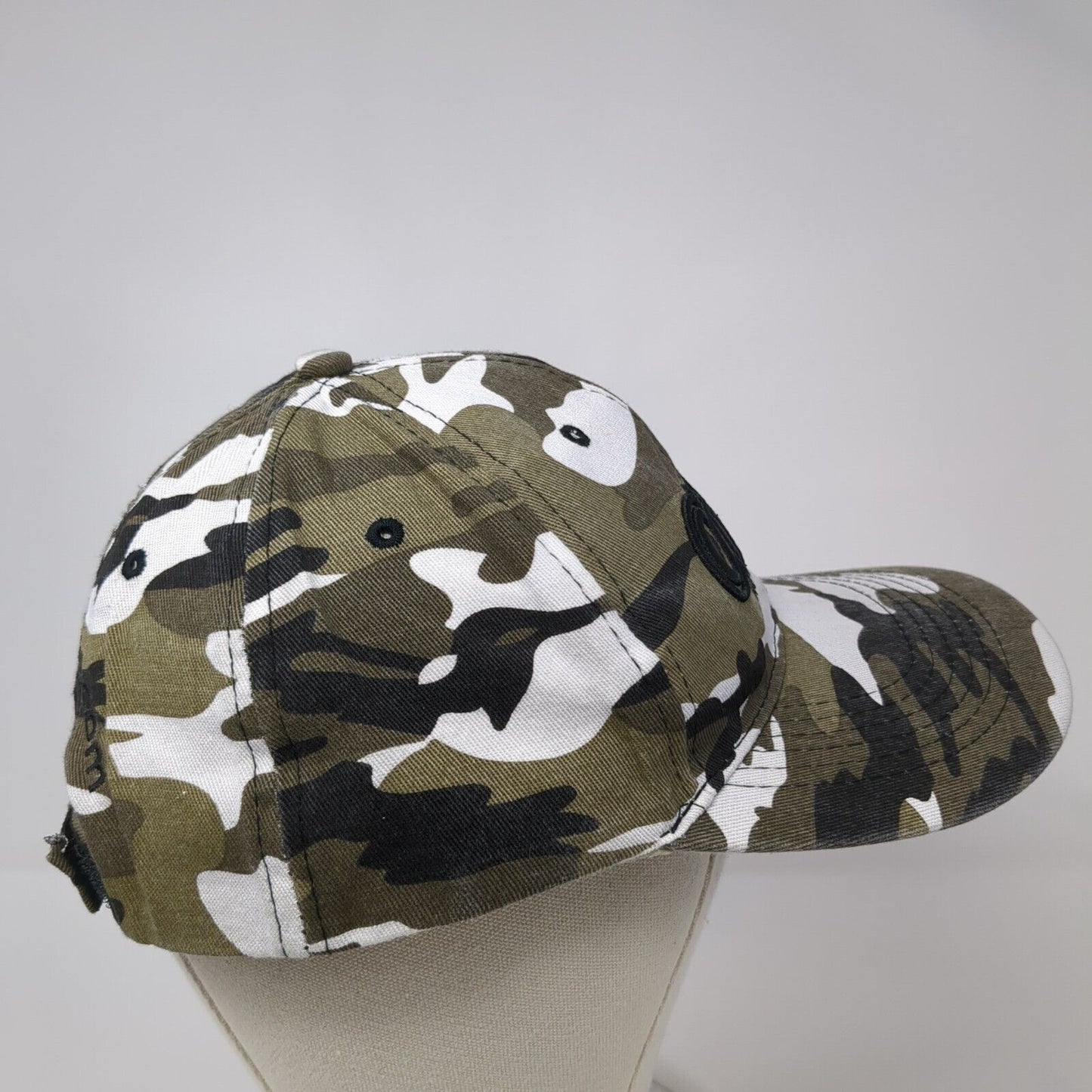 O'Reilly Auto Parts Strapback Hat Camouflage One Size Adjustable 6 Panel