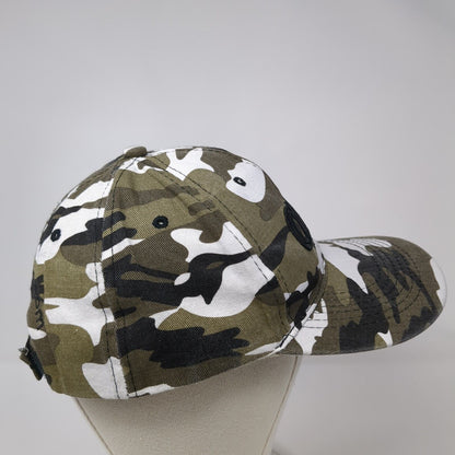 O'Reilly Auto Parts Strapback Hat Camouflage One Size Adjustable 6 Panel
