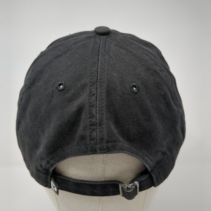Richardson Slideback Hat Black One Size Embroidered Logo Adjustable