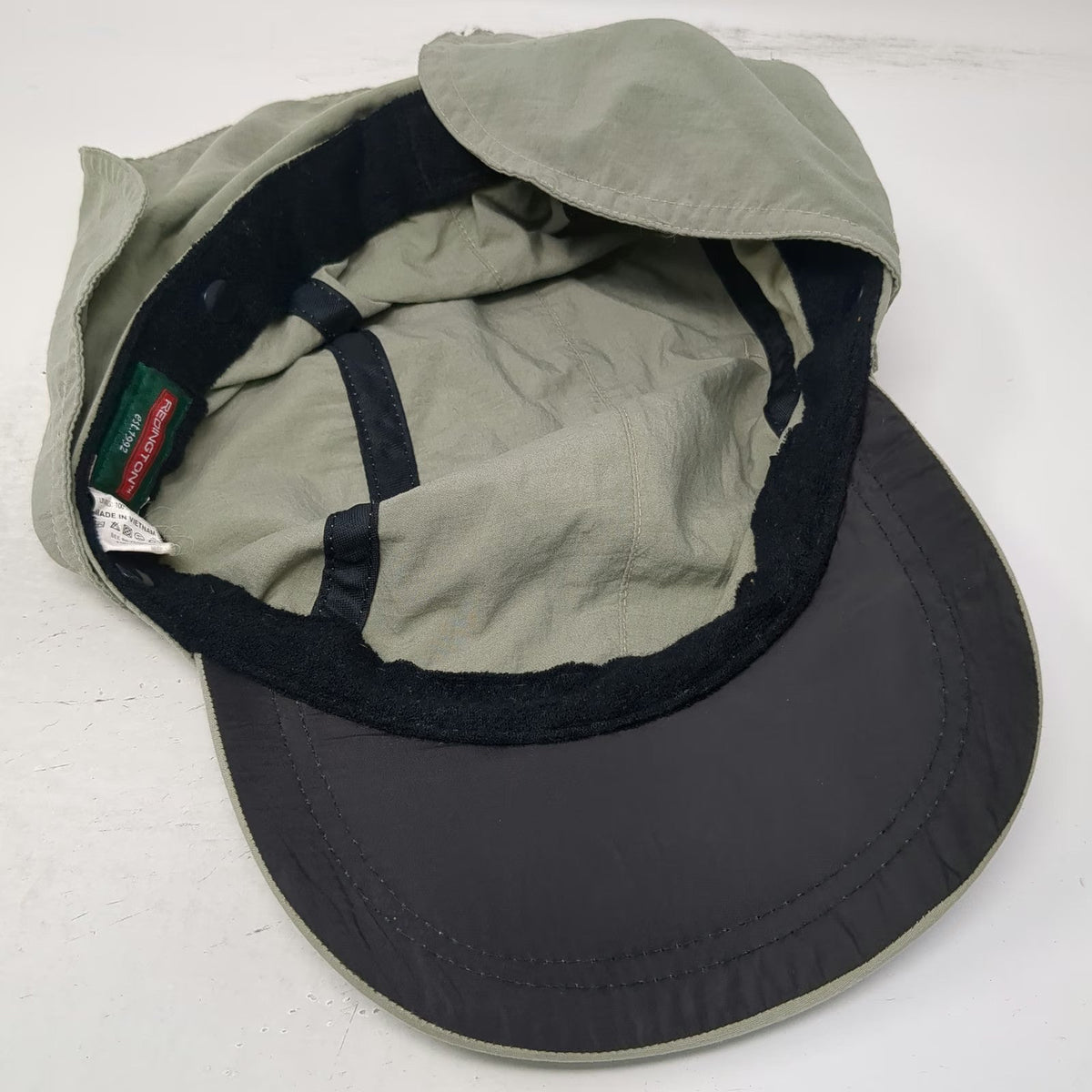 Redington Baseball Cap Beige One Size Sun Flap Fishing Polyester Toggle Hat