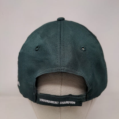 The Rec Dec St. Pete Strapback Hat Green OSFM Embroidered 6 Panel