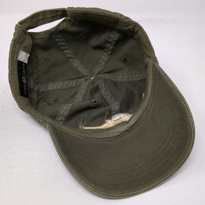 Vitronic Green Baseball Cap One Size Bridge Embroidery Side Pocket Slideback Hat