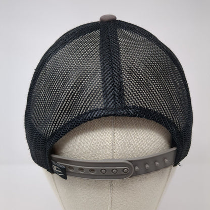 Great Western Recreation Snapback Trucker Hat Gray OS Mesh Back Outdoor Cap