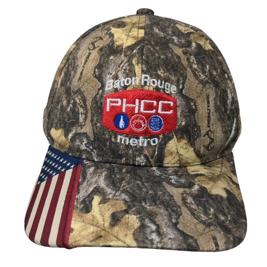 Baton Rouge Metro PHCC Slideback Hat Camo Adult Realtree Outdoor Cap