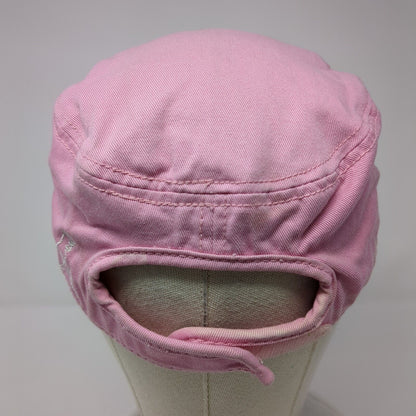Ping Strapback Cadet Army Cap Hat Pink One Size Adjustable Embroidered