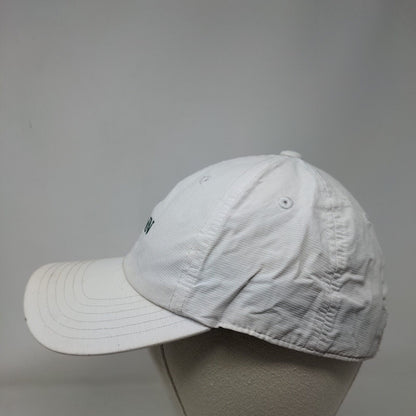 Spenn Strapback Hat White One Size Adjustable Embroidered American Needle