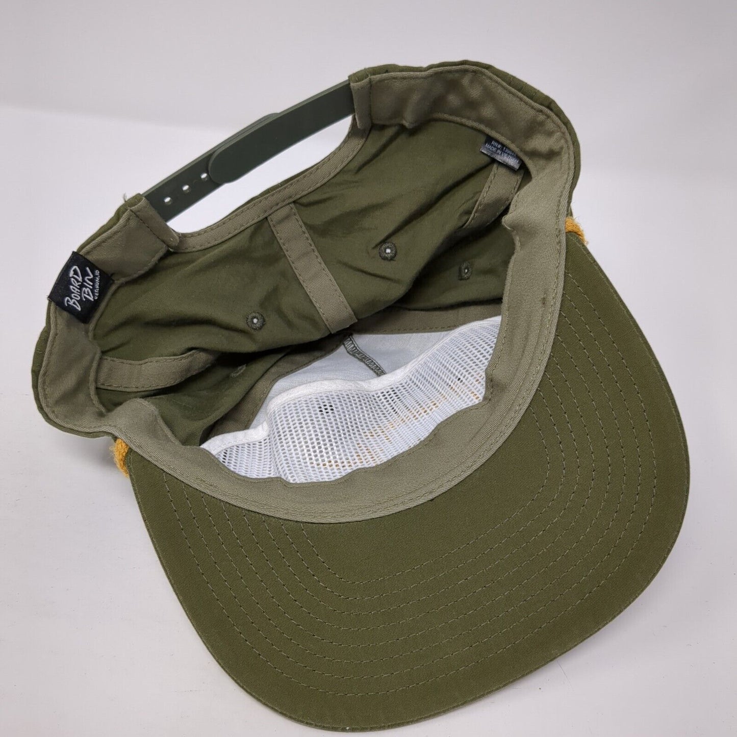 Greetings From Idaho Snapback Rope Hat Brown One Size Adjustable Outdoor