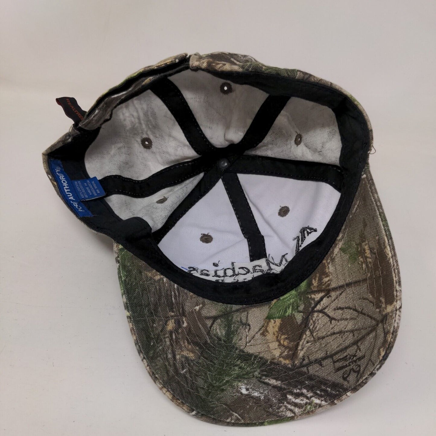Machias Savings Bank Realtree Strapback Hat Camouflage One Size Port Authority