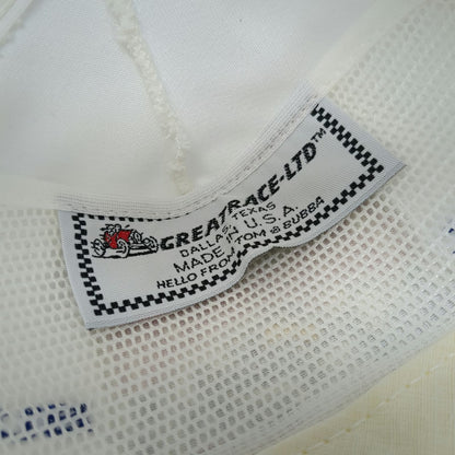 Great Race Ltd 5 Panel White OS Great American Race 1991 Buick Rope Hat Vintage