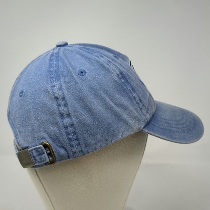 Anvil Cape Cod MA CC Patch Blue One Size Baseball Cap Hat Adjustable Slideback
