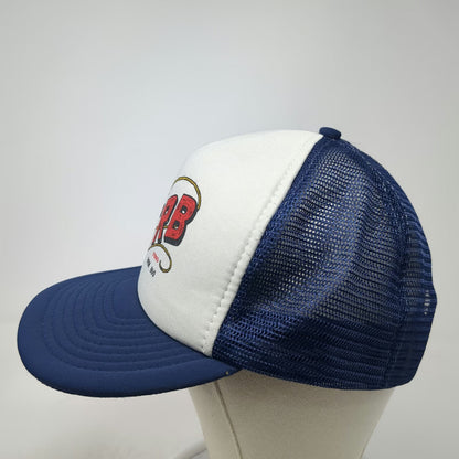 Otto Snapback Trucker Hat Blue White One Size KTRB AM 860 Stereo Radio Station