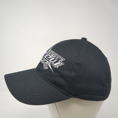 Ast Dew Tour Strapback Baseball Cap Black One Size Adjustable Embroidered Cotton