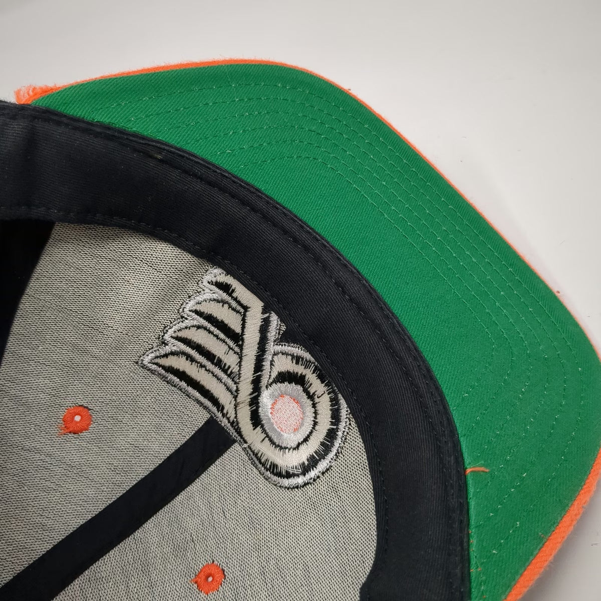 American Needle NHL Philadelphia Flyers Snapback Hat Black Orange One Size Green