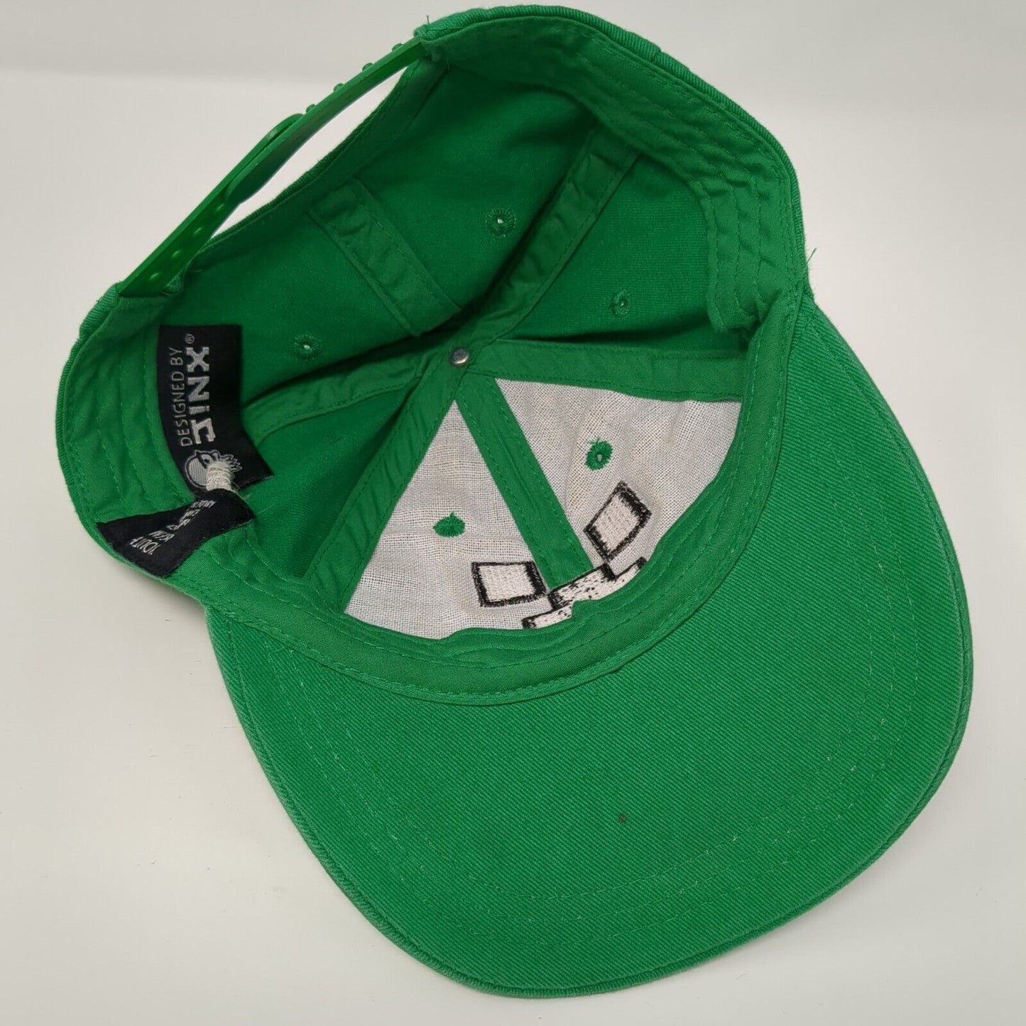 Minecraft Youth Snapback Hat Green OSFM Adjustable Embroidered 6 Panel Jinx