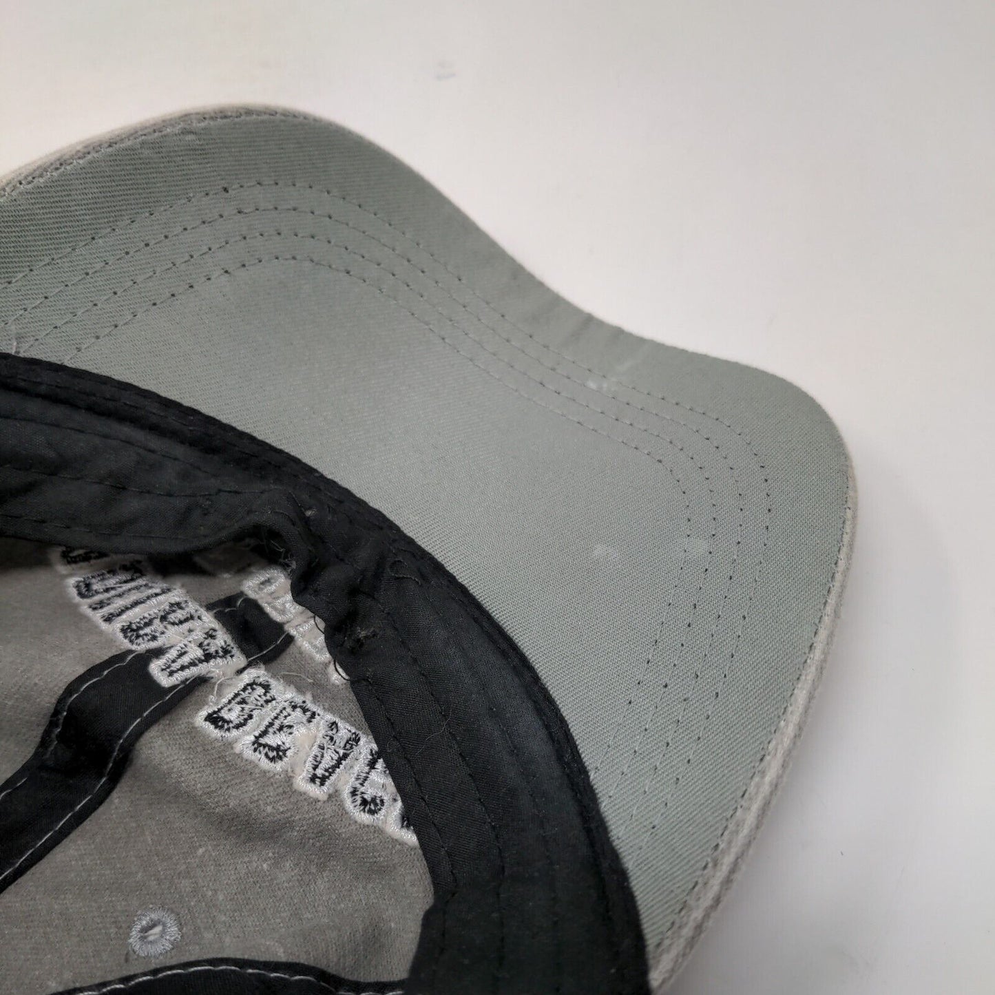 Madeira Beach Florida Strapback Hat Gray One Size Embroidered 6 Panel Surf Style