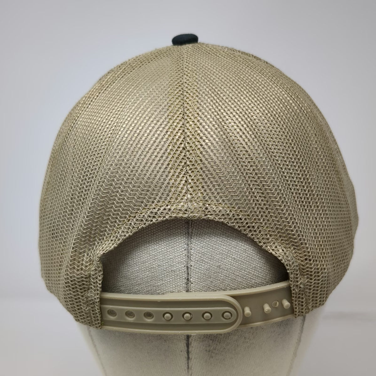 Port Authority Trucker Hat Black One Size Weyerhaeuser Logo Mesh Snapback