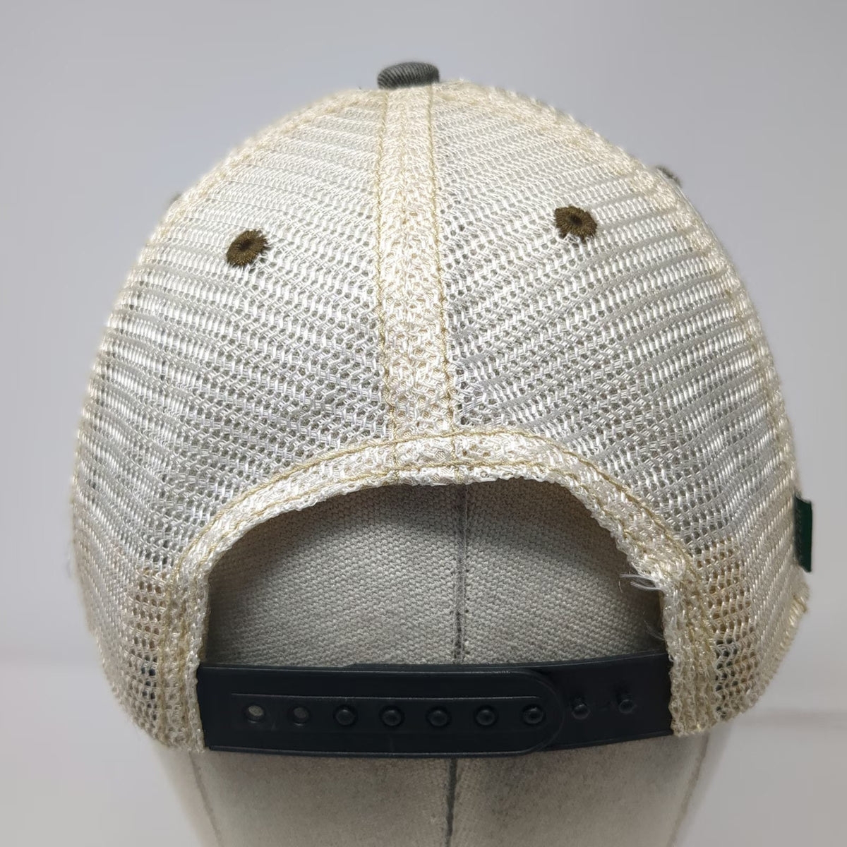 Legacy Trucker Hat Gray One Size Seward AK Alaska Mountain Patch Mesh Snapback