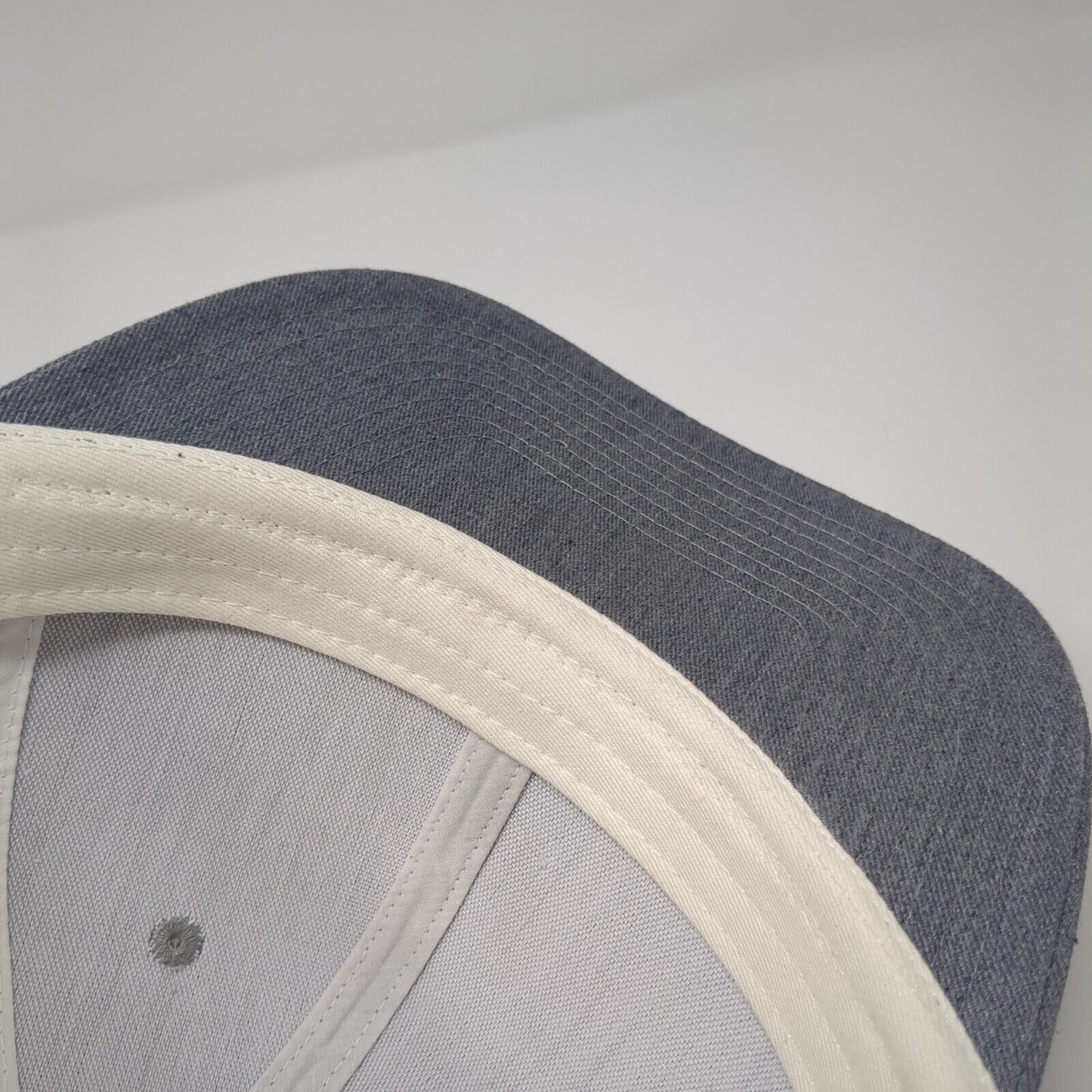 Hearts for Hadley Snapback Trucker Hat Gray One Size Mesh Back Outdoor