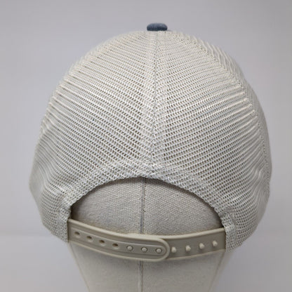 Dino Stroll Snapback Mesh Back Trucker Hat Blue One Size Sportsman