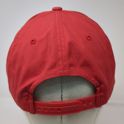 Yupoong 5 Panel Red One Size Make Sportsters Great Again Cleaver Snapback Hat