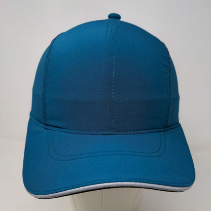 Brooks Men's Slideback Hat Blue Size OSFA Graphic Logo Polyester Spandex Blend