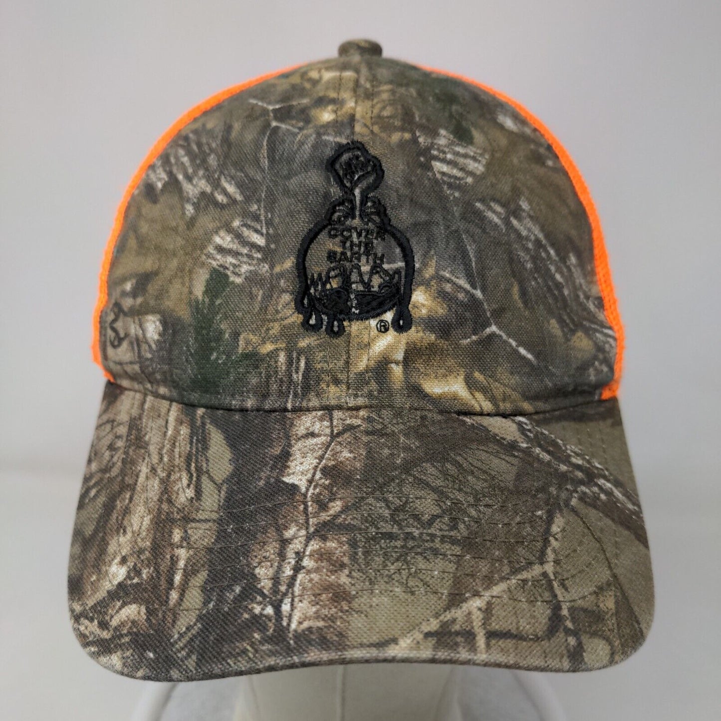 Sherwin Williams Cover The Earth Snapback Mesh Back Trucker Hat Camo One Size