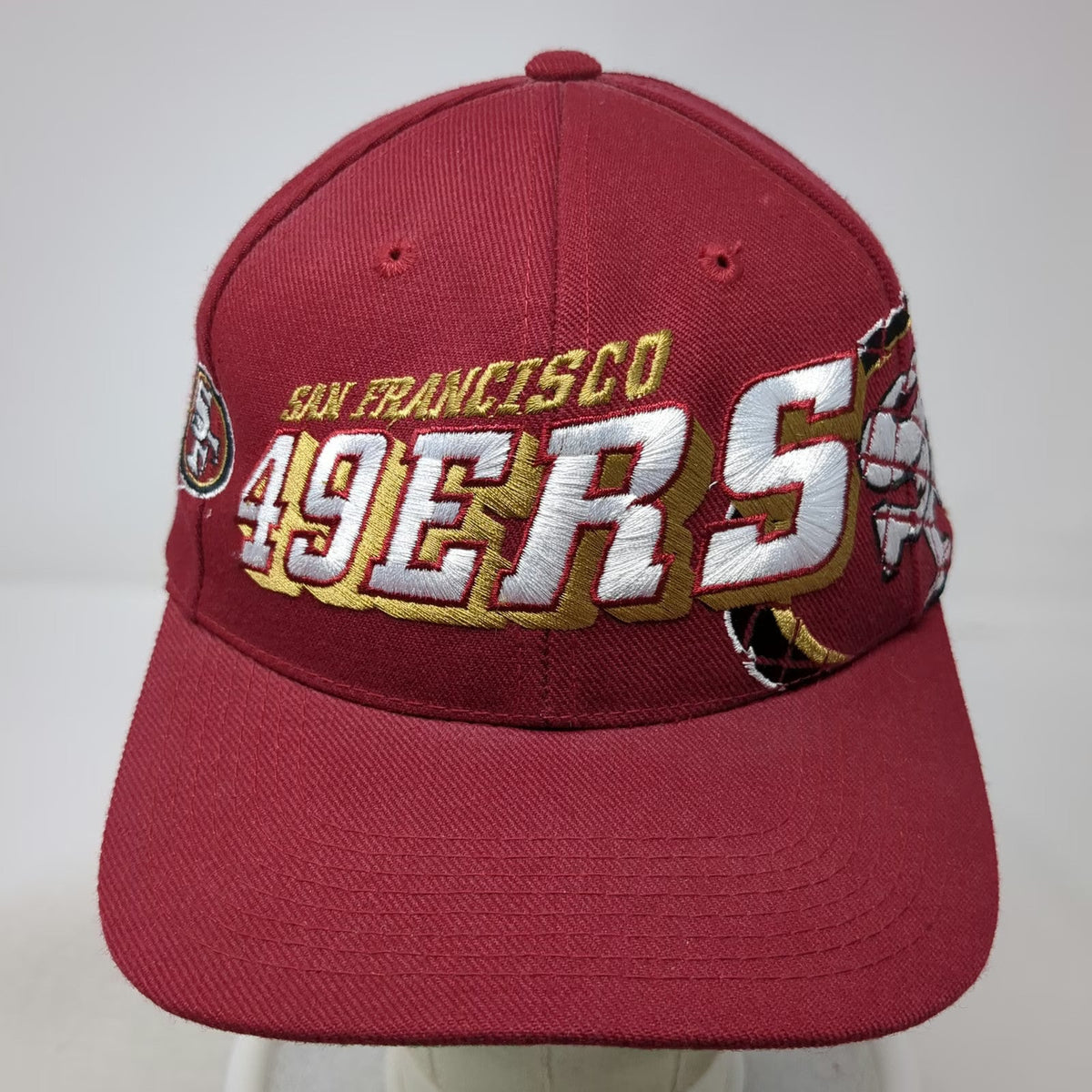 Sports Specialties San Francisco 49ers NFL Snapback Hat Red Vintage Green Brim