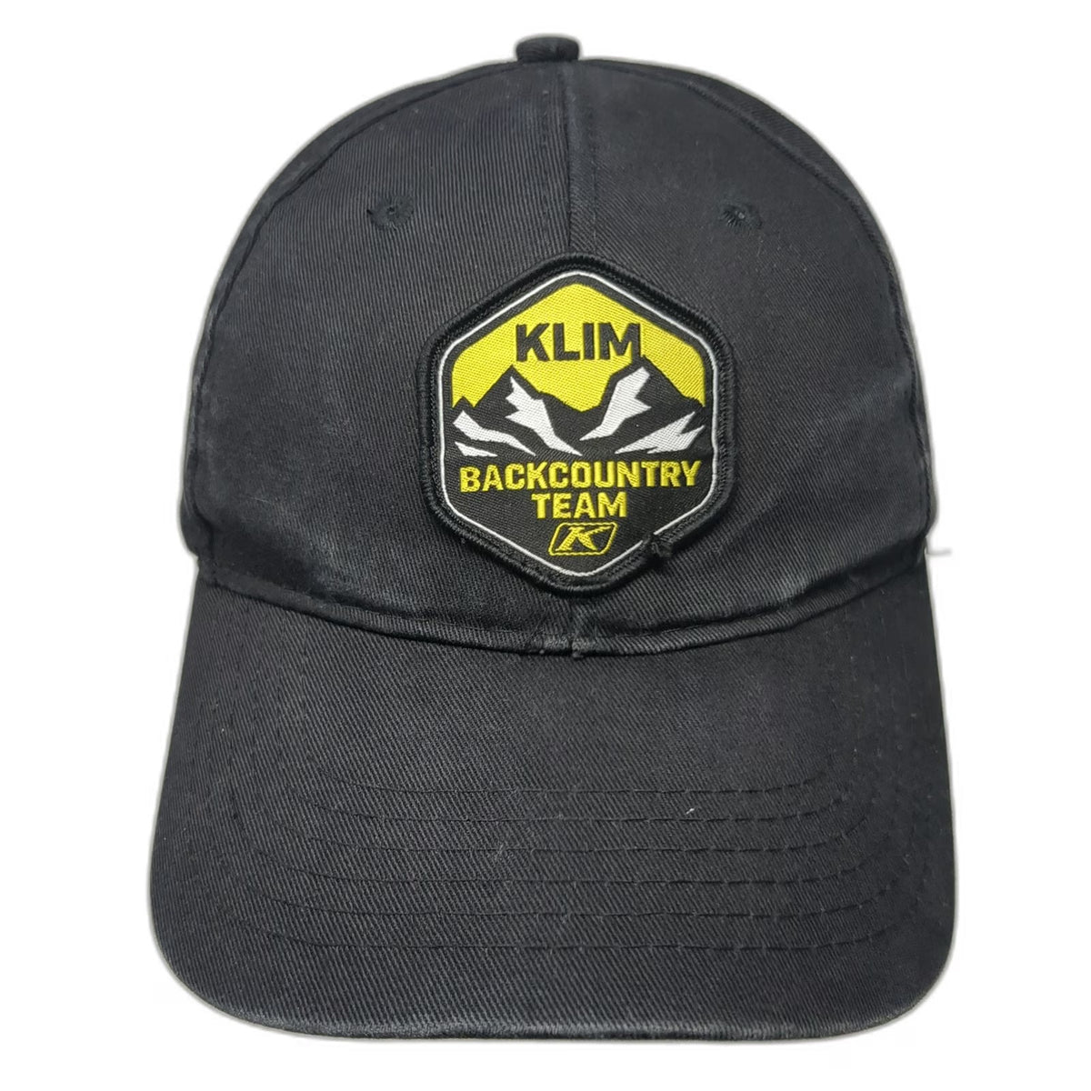 Klim Snapback Black One Size Hat Backcountry Team Mountain Patch Technical Gear