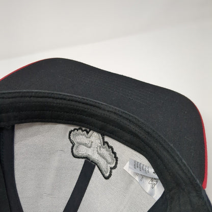 Fox Head Snapback Hat Multicolor One Size Adjustable Embroidered Vented Holes