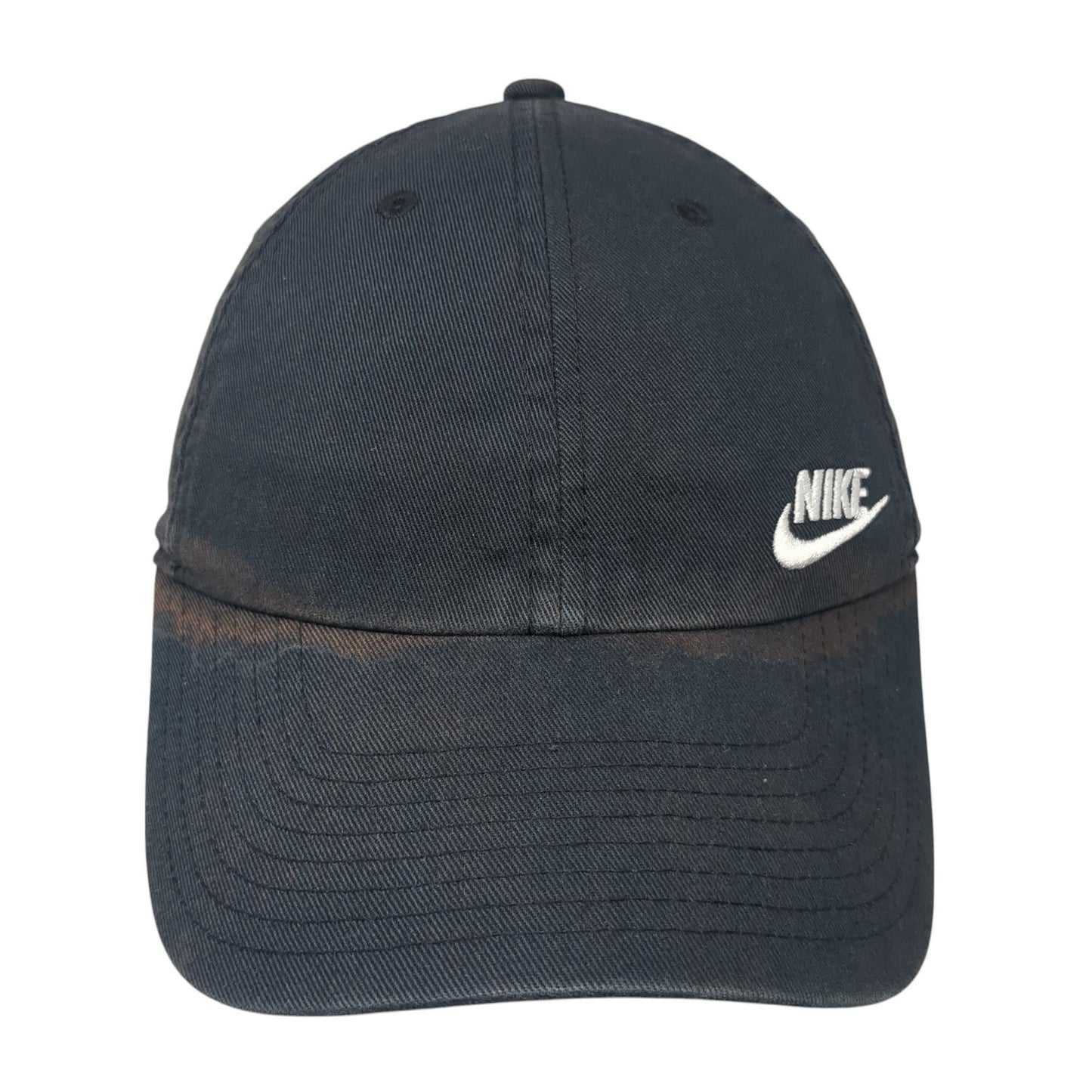 Nike Swoosh Slideback Hat Blue One Size Embroidered Logo Heritage86