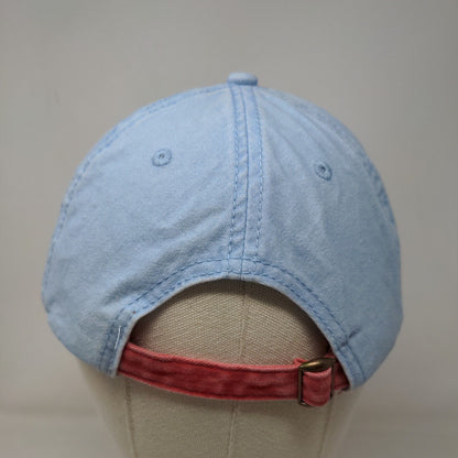 LOVE Slideback Hat Blue OSFM Adjustable Embroidered Patch Logo