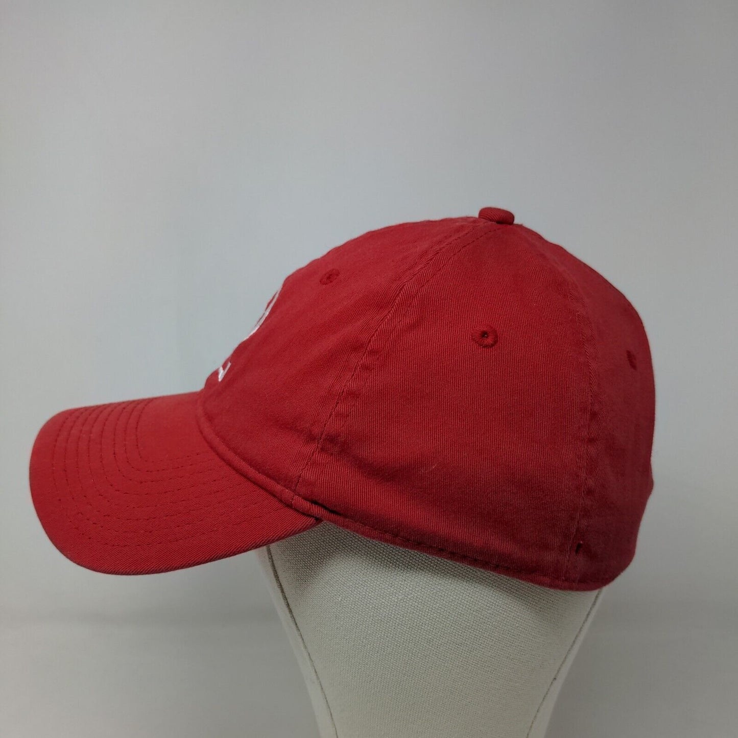 Proflex Men's Fitted Hat Red Size L/XL Embroidered DL Logo Stretch