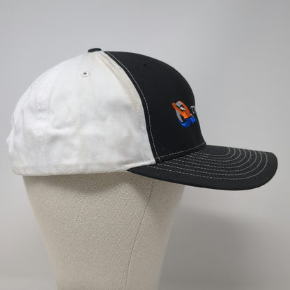 Richardson Trucker Hat Black One Size The Peltz Co Logo Snapback Contrast Stitch